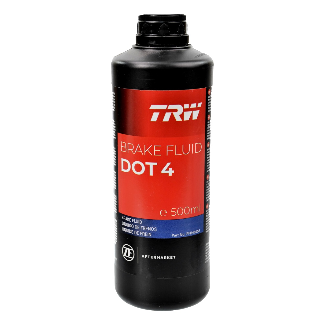 Гальмівна рідина TRW DOT 4 SE пластик 0.5 л PFB450SE - zapix
