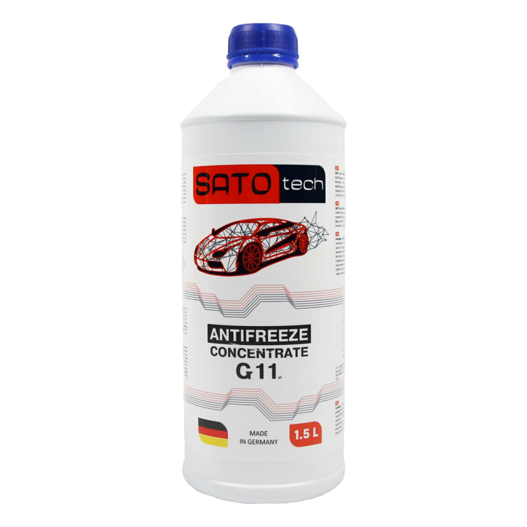 Концентрат антифриза SATO TECH синий G11 1.5 л (G1101B) - zapix