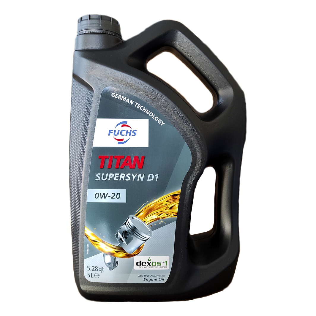 Моторное масло FUCHS Titan Supersyn D1 0W-20 5 л (602009432) - zapix