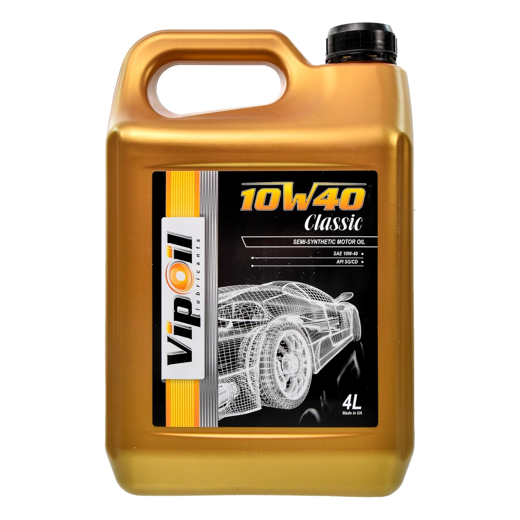 Моторна олива VIPOIL Classic 10W-40 4 л (162833)