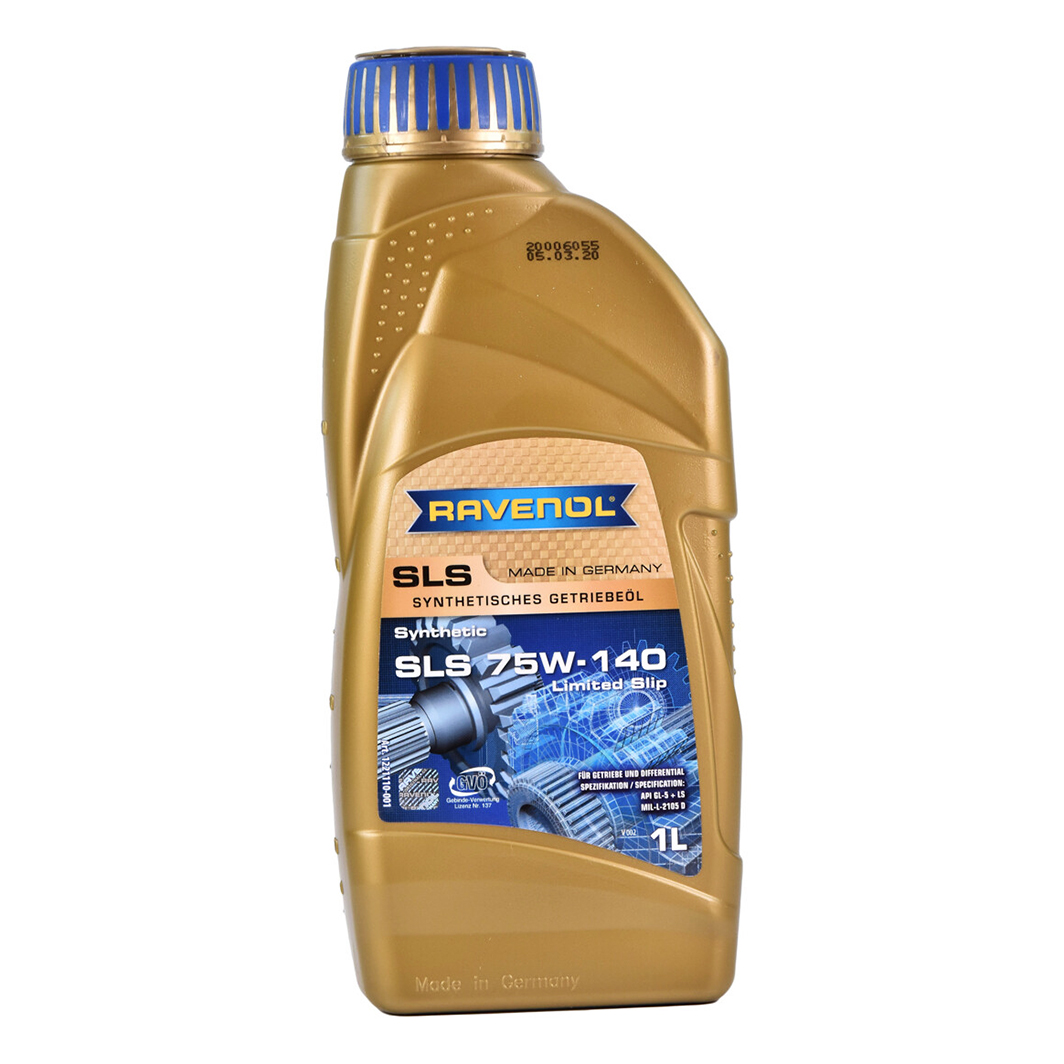 Трансмиссионное масло RAVENOL SLS GL-5 LS 75W-140 1 л 1221110001 - zapix