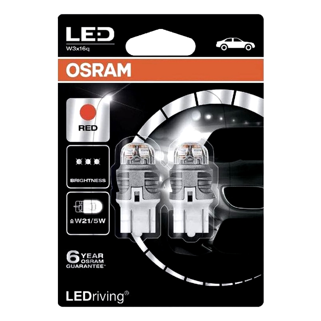 Автолампа LED (світлодіодна) OSRAM LEDriving W21/5W W3x16q 1.5W 12V 7915R02B - zapix