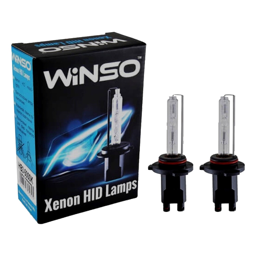 Автолампа ксеноновая WINSO Xenon HB3 P20d 35W 85V прозрачная 795600 - zapix