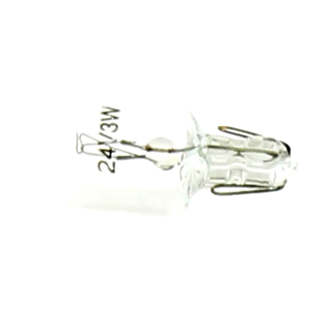 Автолампа розжарювання AG AUTOPARTS W3W 3W 24V прозора AG40127 - zapix