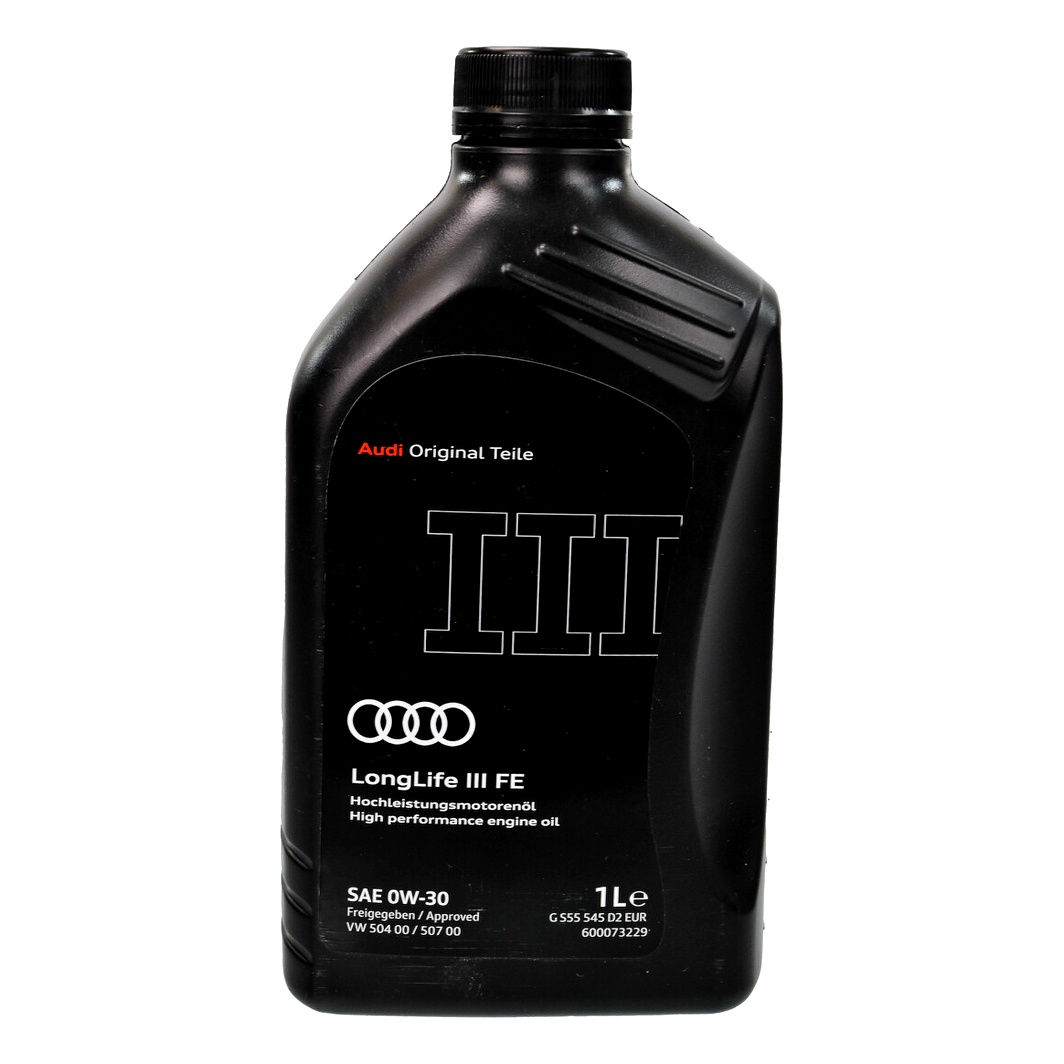 Моторна олива VAG LongLife III FE (Black) 0W-30 1 л (GS55545D2) - zapix