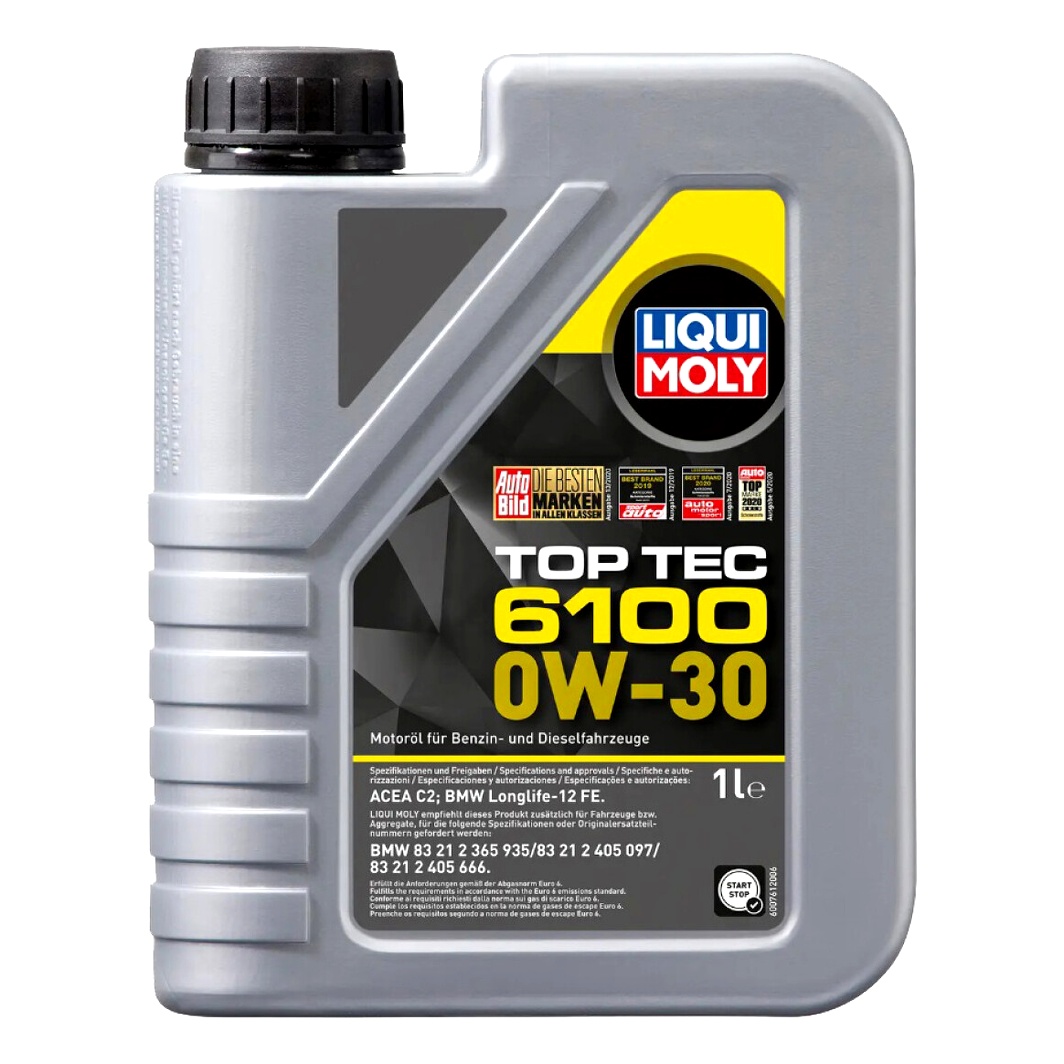Моторное масло LIQUI MOLY Top Tec 6100 0W-30 1 л (20777) - zapix