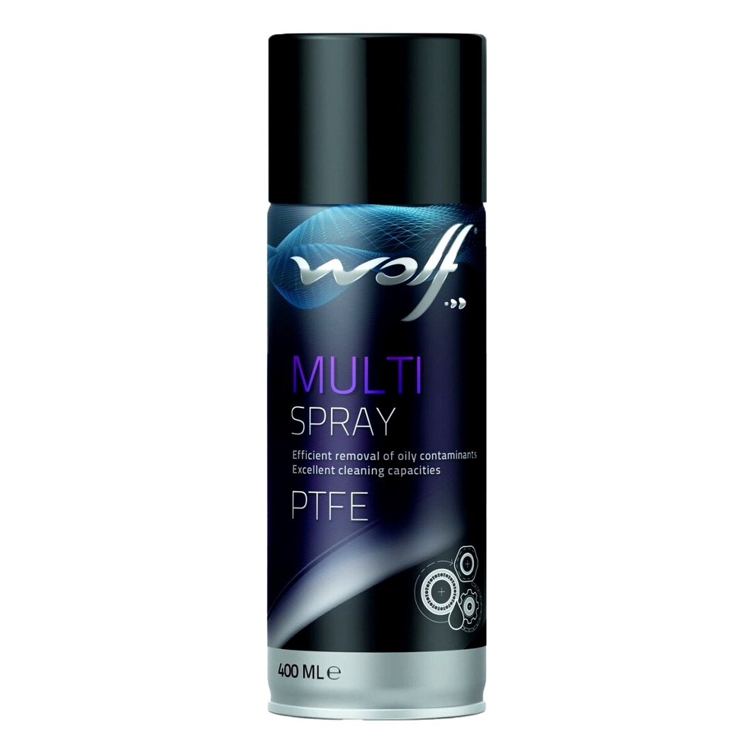 Смазка минерально-синтетическая WOLF Multispray для цепи 400 мл (8329586) - zapix