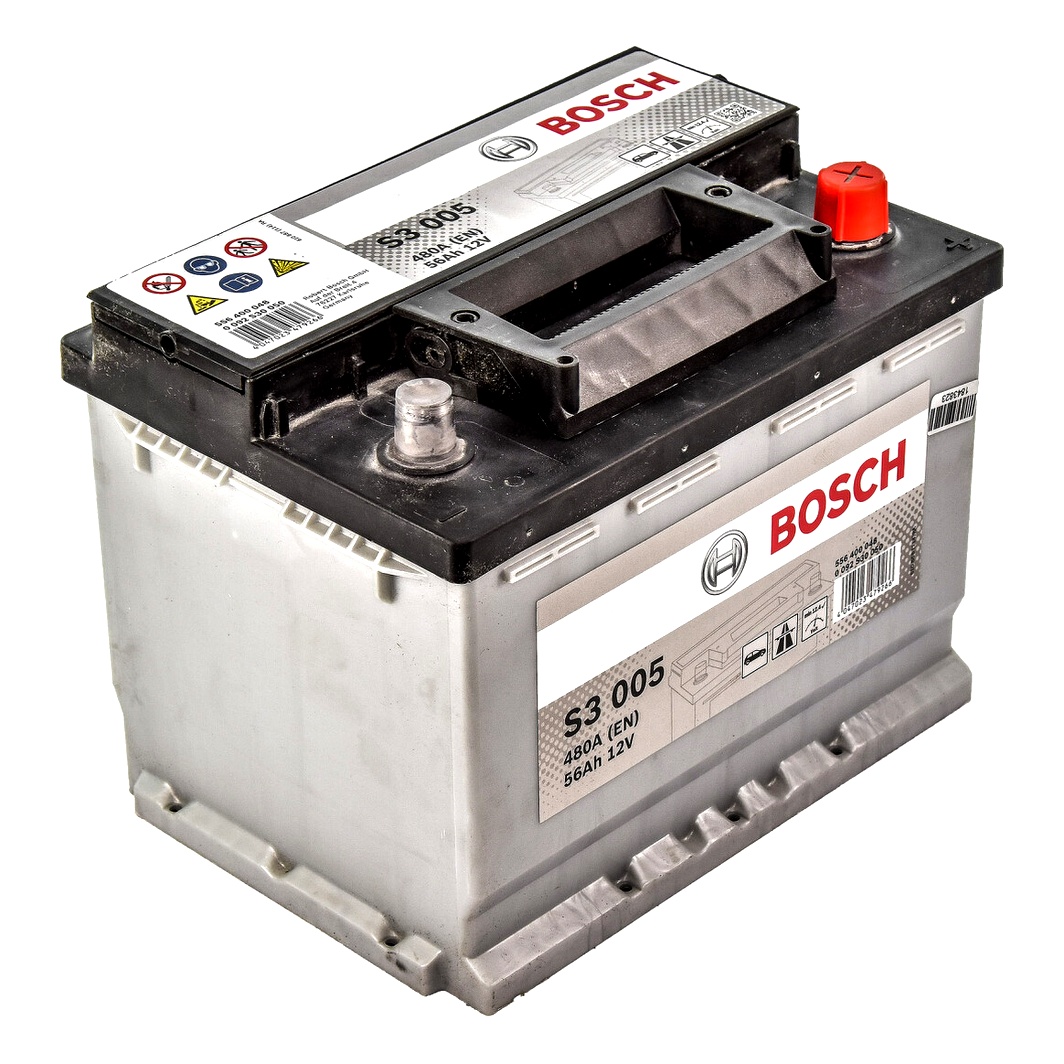 Акумулятор BOSCH S3 12V 56Ah 480A R+ 0092S30050 - zapix