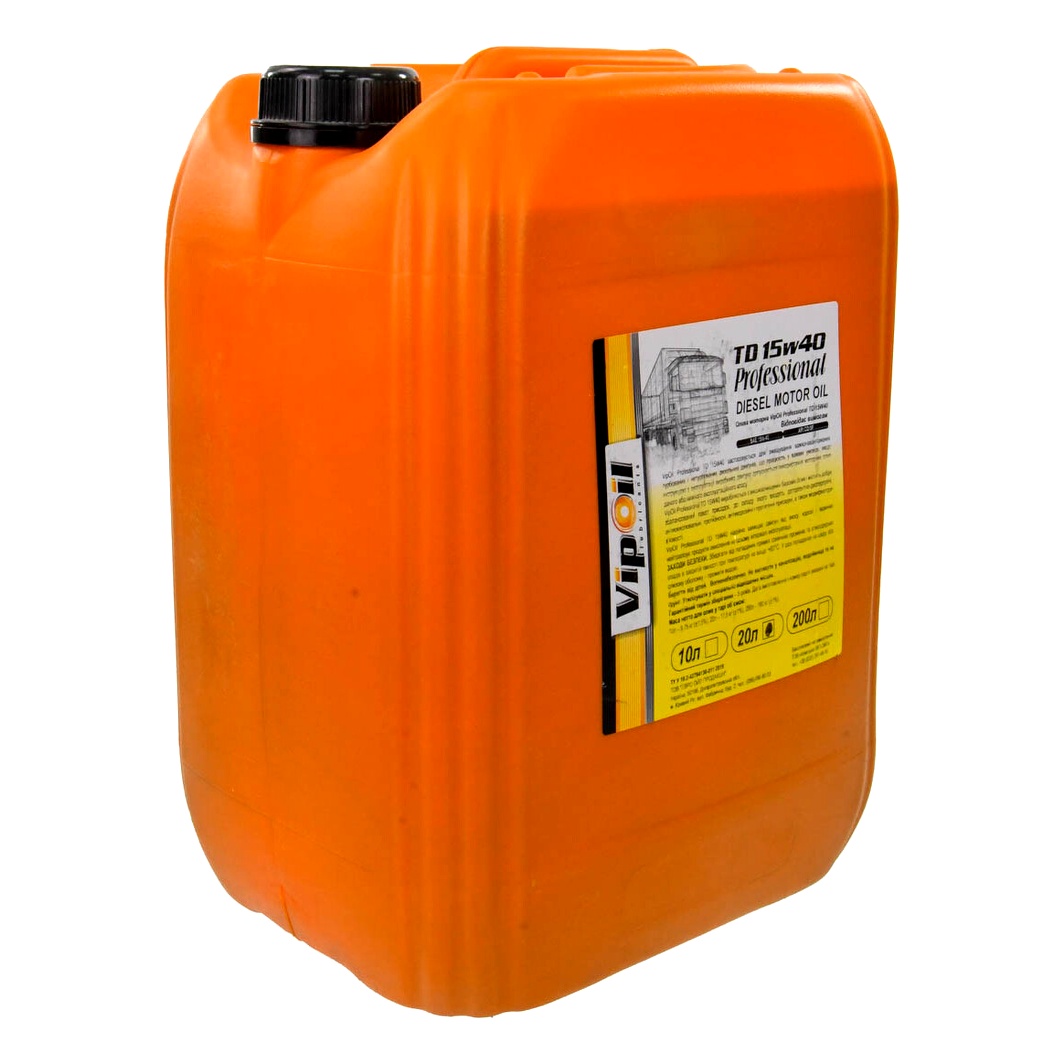 Моторна олива VIPOIL Professional TD 15W-40 20 л (162851) - zapix