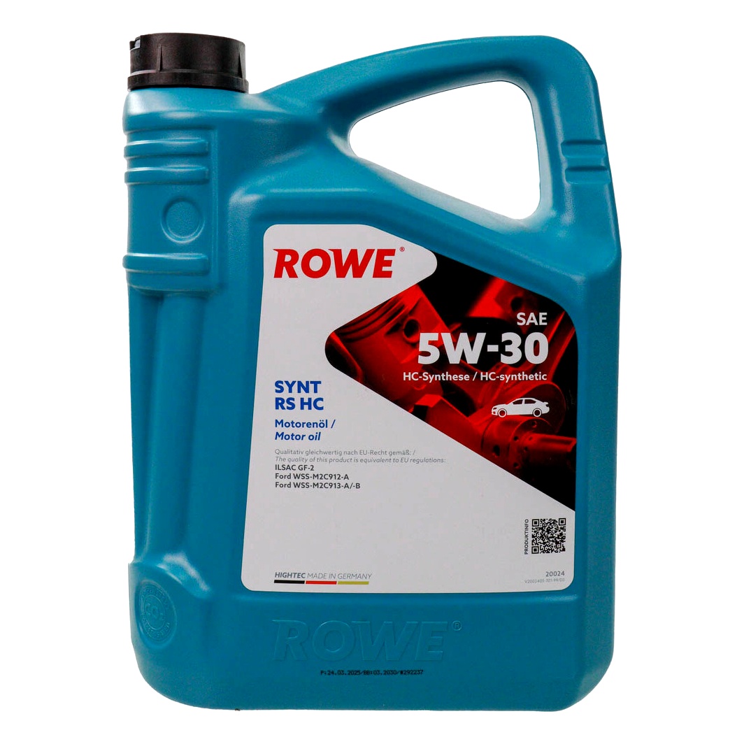 Моторное масло ROWE Synt RS HC 5W-30 5 л (20024005099) - zapix