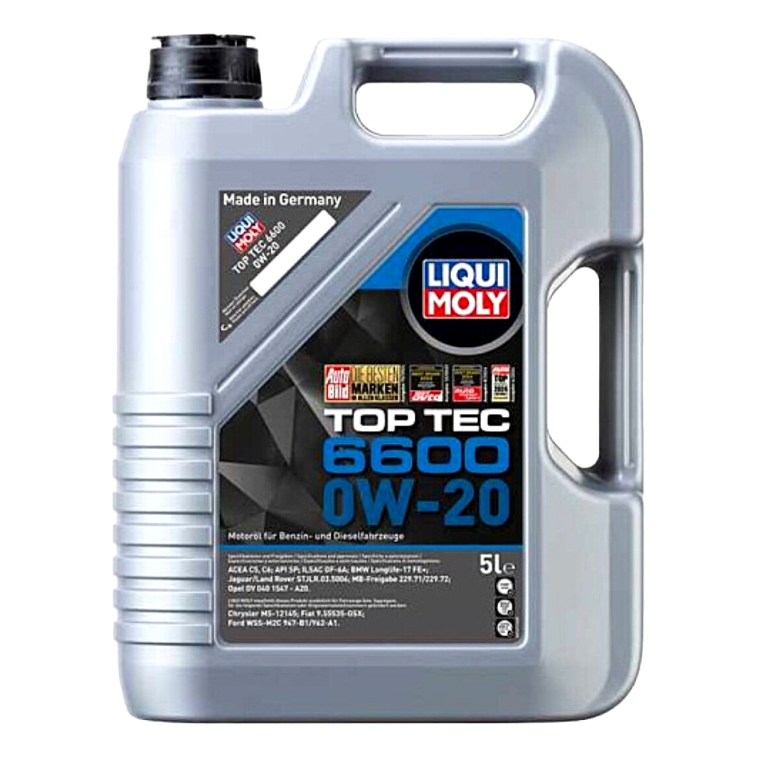 Моторное масло LIQUI MOLY Top Tec 6600 0W-20 5 л (21411) - zapix