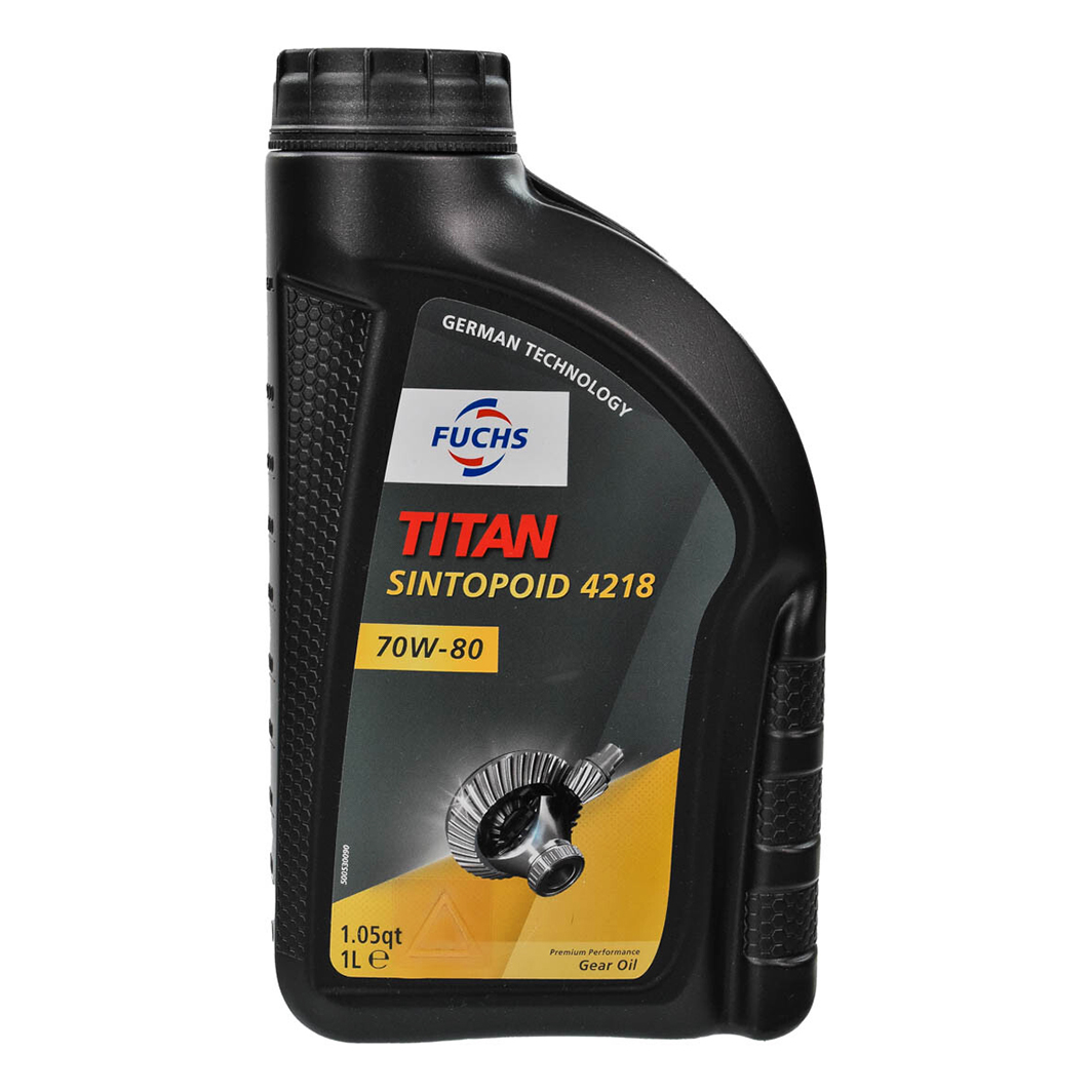 Трансмиссионное масло FUCHS Titan Sintopoid 4218 GL-5 70W-80 1 л 602031327 - zapix