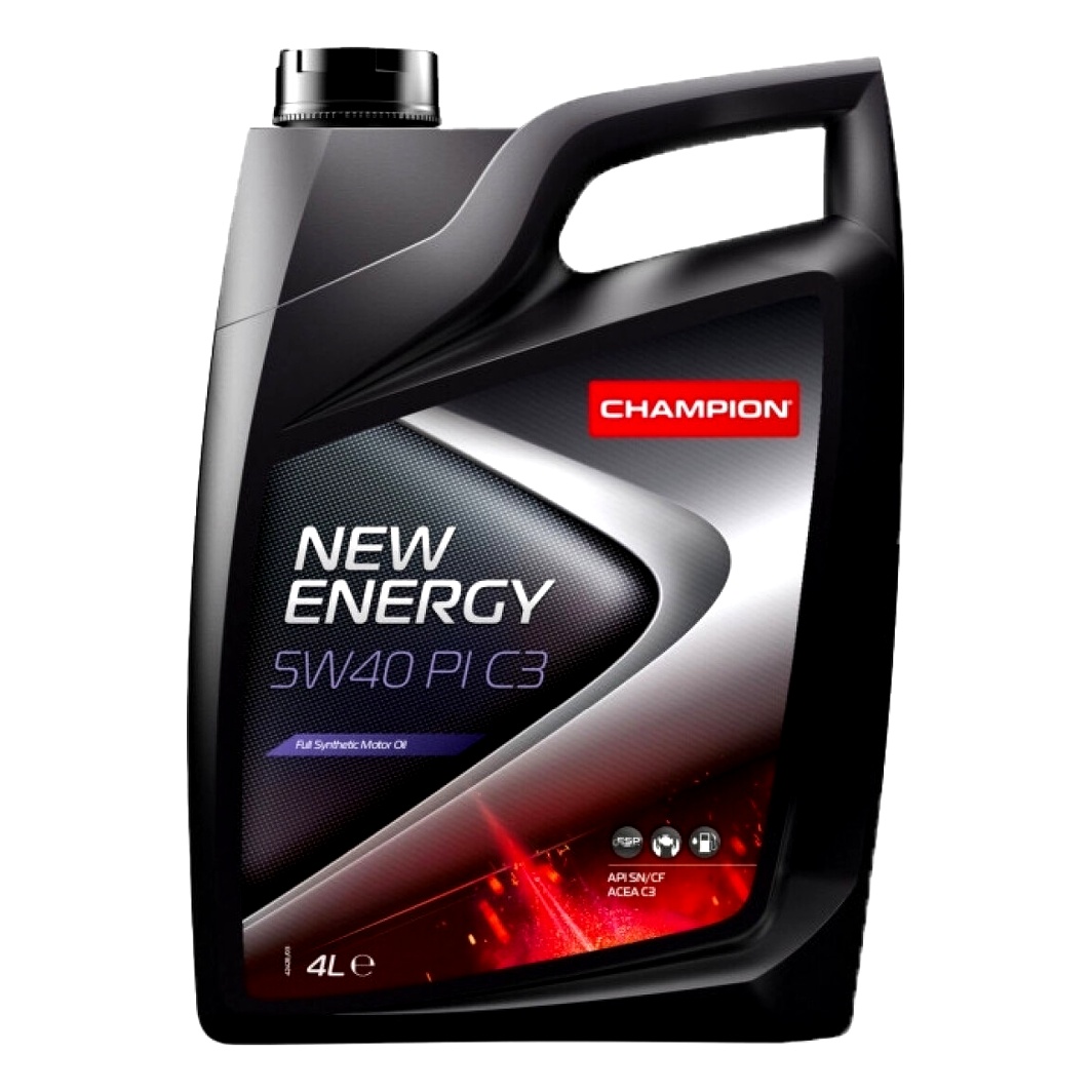 Моторное масло CHAMPION New Energy PI C3 5W-40 4 л (8203213) - zapix