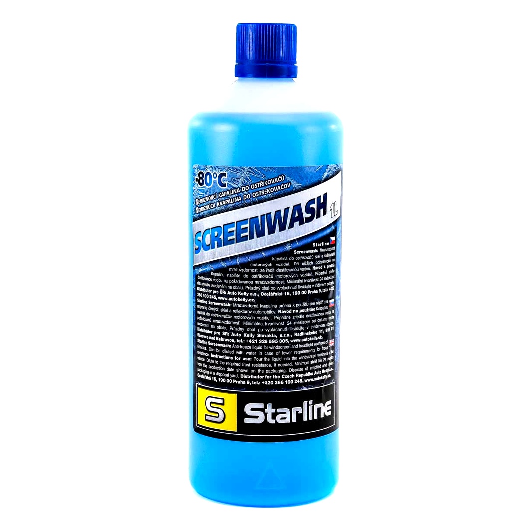 Омивач скла концентрат зимовий -80°С STARLINE 1 л NASW801 - zapix
