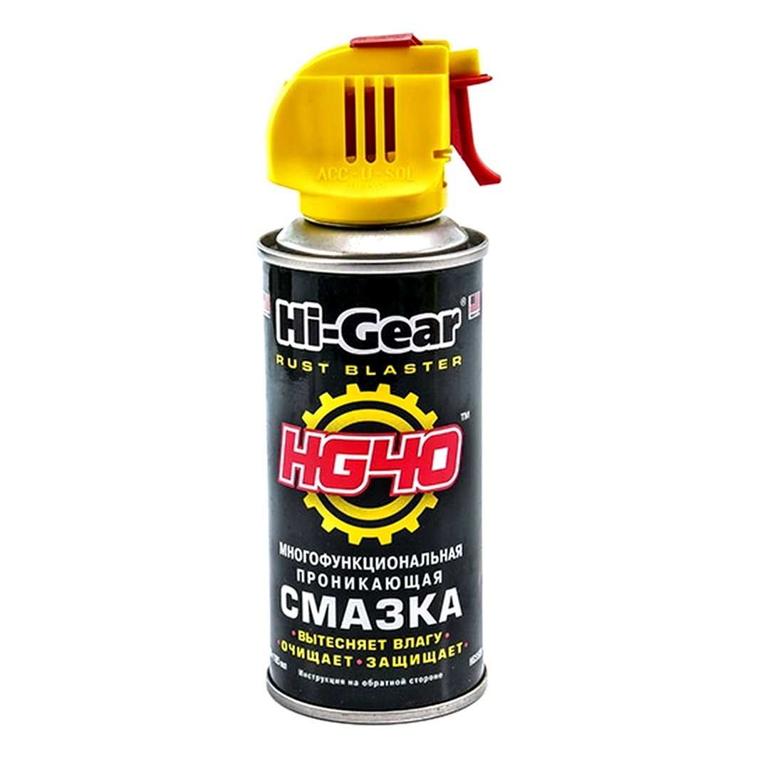 Змазка вуглеводнева HI-GEAR HG40 для механізмів дверей 185 мл (HG5509) - zapix