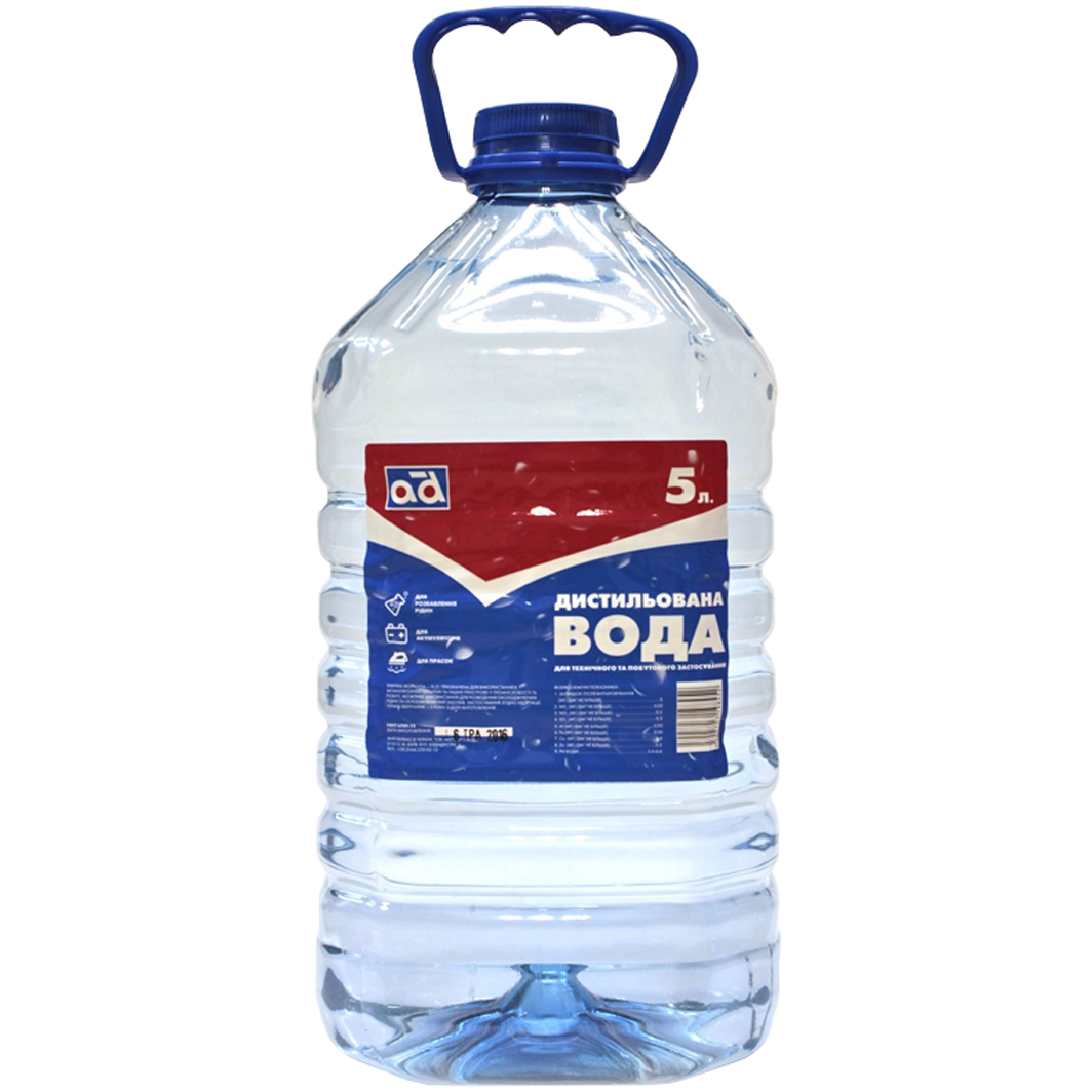 Дистиллированная вода AD 5 л VODA5L - zapix