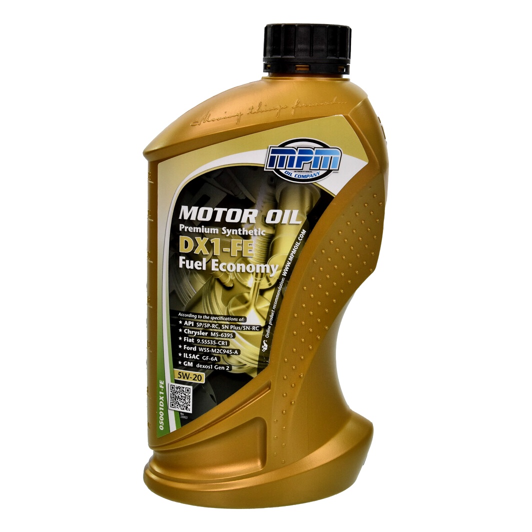 Моторна олива MPM Premium Synthetic DX1 Fuel Economy 5W-20 1 л (05001DX1FE) - zapix