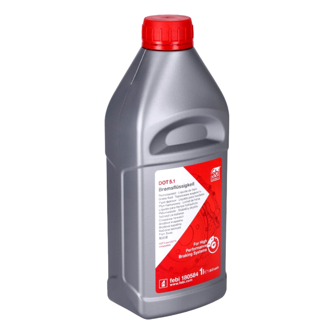 Гальмівна рідина FEBI BILSTEIN DOT 5.1 Bremsflussigkeit пластик 1 л 180584 - zapix