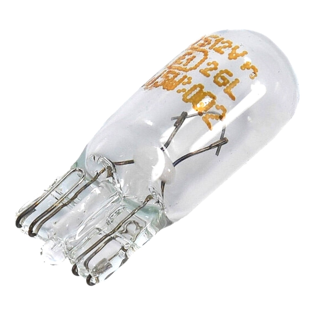Автолампа накала GM W5W W2.1x9.5d 5W 12V прозрачная 2098350 - zapix