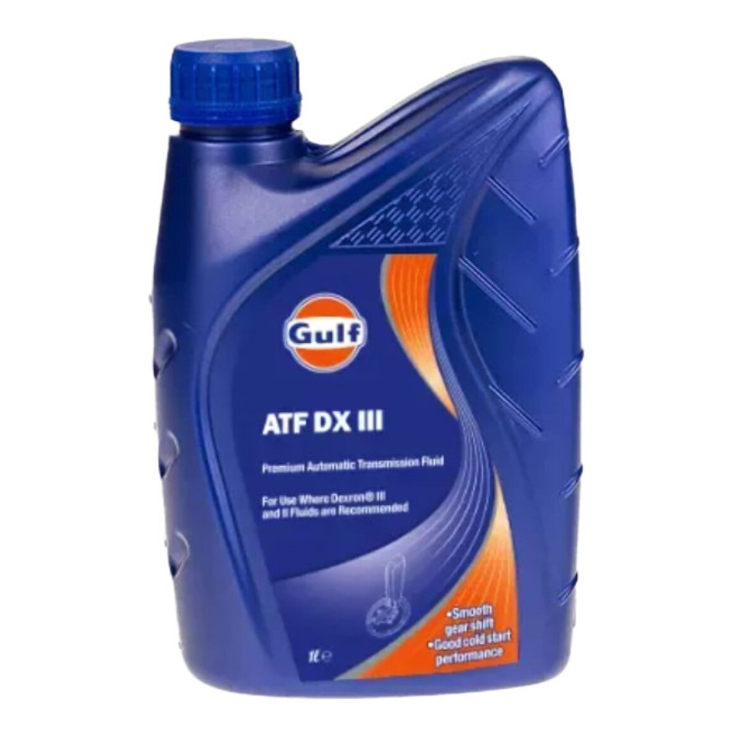 Трансмиссионное масло GULF ATF DX III 1 л ATFDXIII1L - zapix