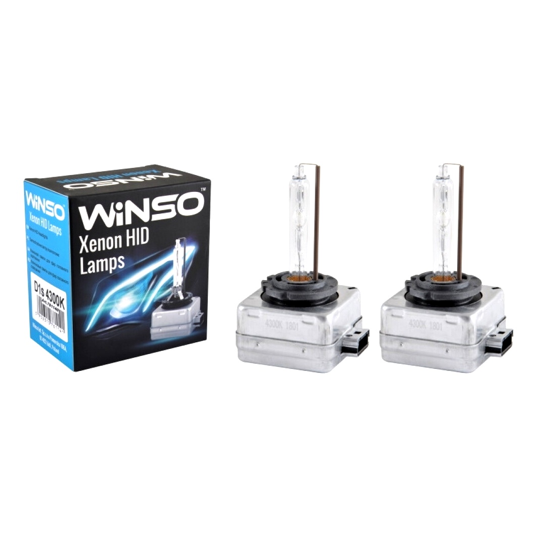 Автолампа ксенонова WINSO D1S PK32d-2 35W 85V прозора 781140 - zapix