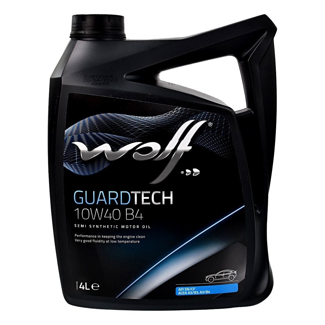 Моторна олива WOLF Guardtech B4 10W-40 4 л (8303814) - zapix