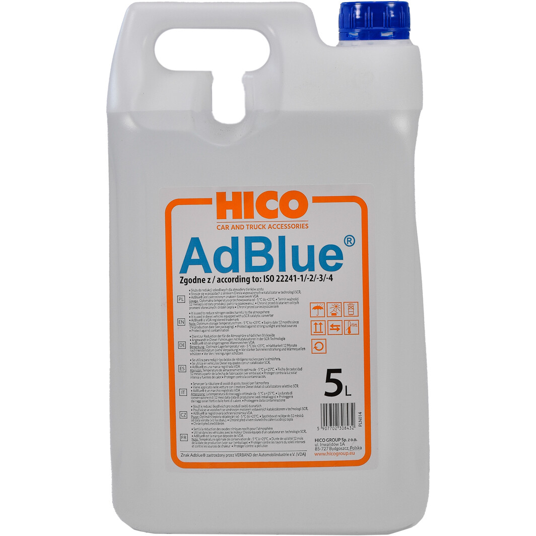 Adblue HICO 5 л PLN014 - zapix