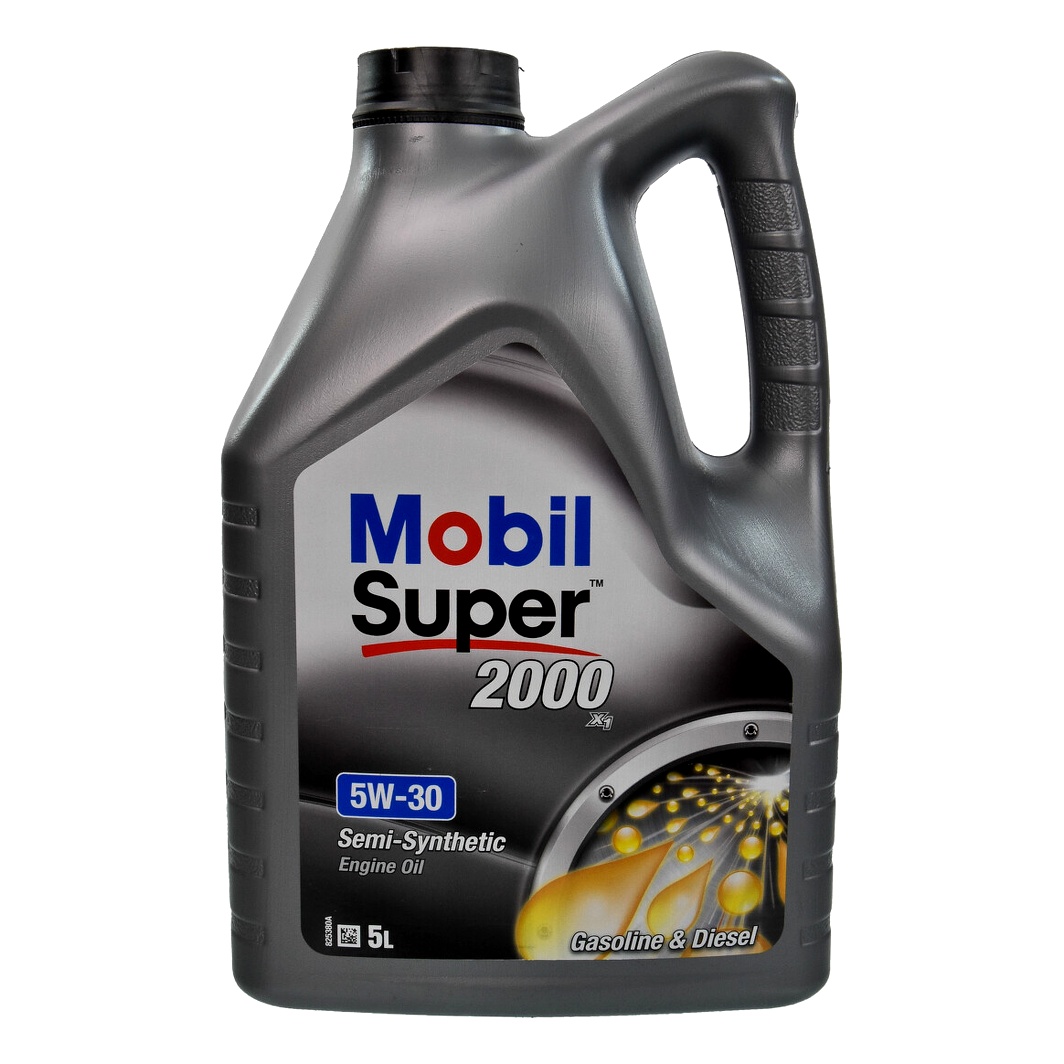 Моторное масло MOBIL Super 2000 X1 5W-30 5 л (153536) - zapix