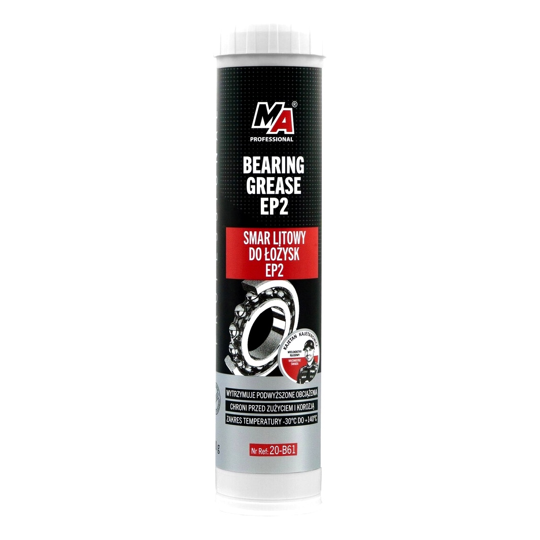 Змазка літієва MOJE AUTO Professional Bearing Grease EP 2 для підшипників 400 мл (20B61) - zapix