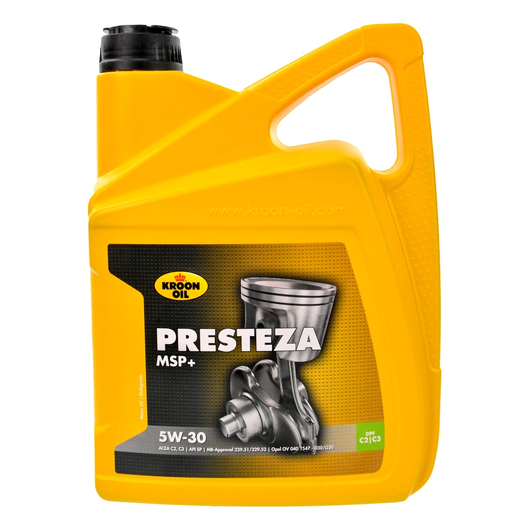 Моторна олива KROON OIL Presteza MSP+ 5W-30 5 л (33229) - zapix
