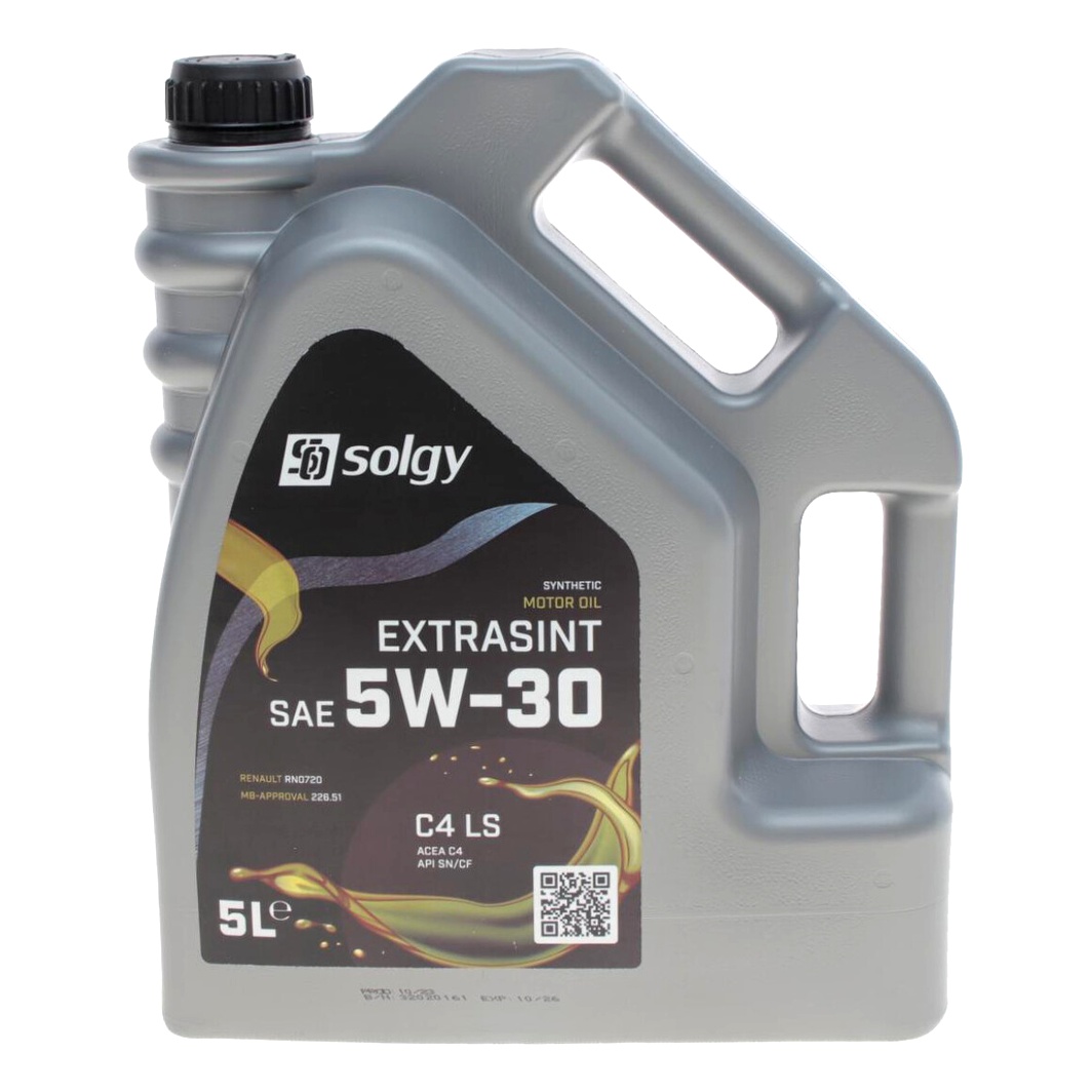 Моторное масло SOLGY Extrasint C4 LS 5W-30 5 л (504026) - zapix