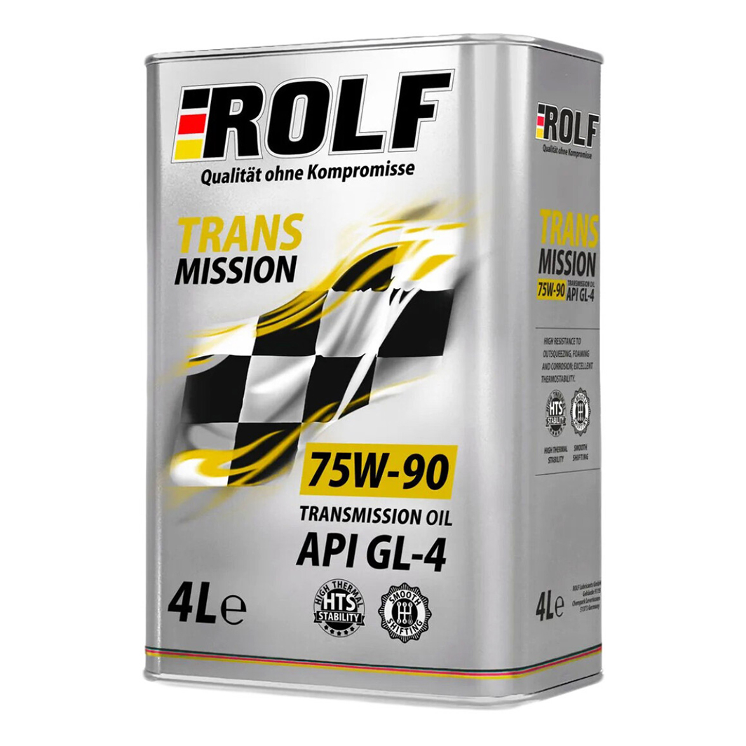 Трансмісійна олива ROLF TransMission GL-4 75W-90 4 л 322309 - zapix