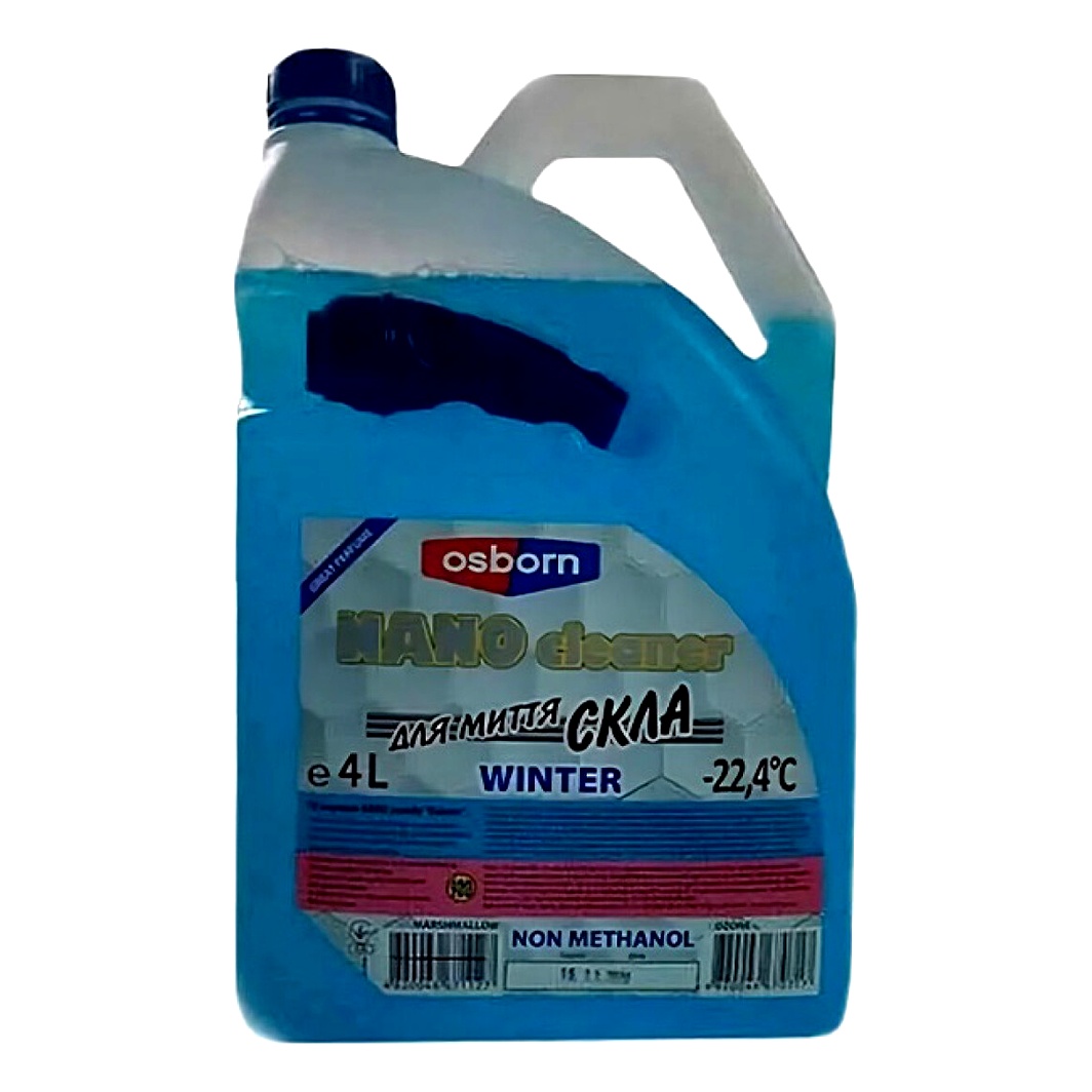 Омивач скла готовий зимовий -22°С OCEAN Osborn Nano Cleaner 4 л 4820046670717 - zapix