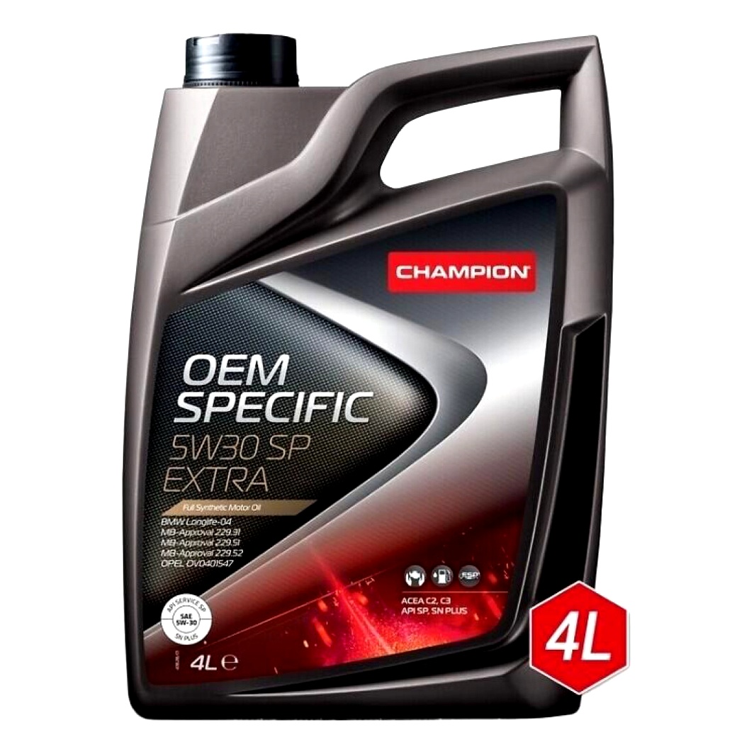 Моторное масло CHAMPION OEM Specific C3 SP Extra 5W-30 4 л (1049362) - zapix