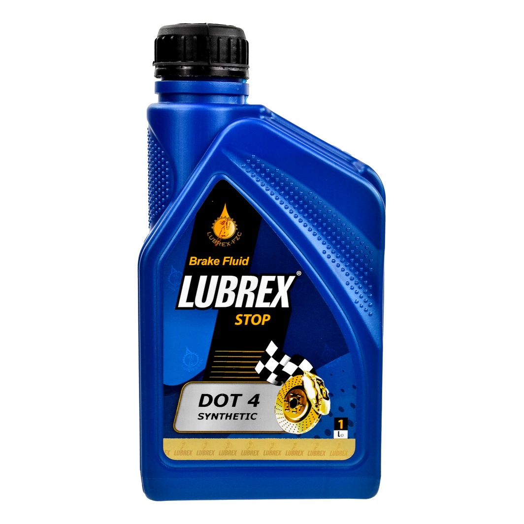 Гальмівна рідина LUBREX DOT 4 Brake Fluid пластик 1 л 1332000001 - zapix