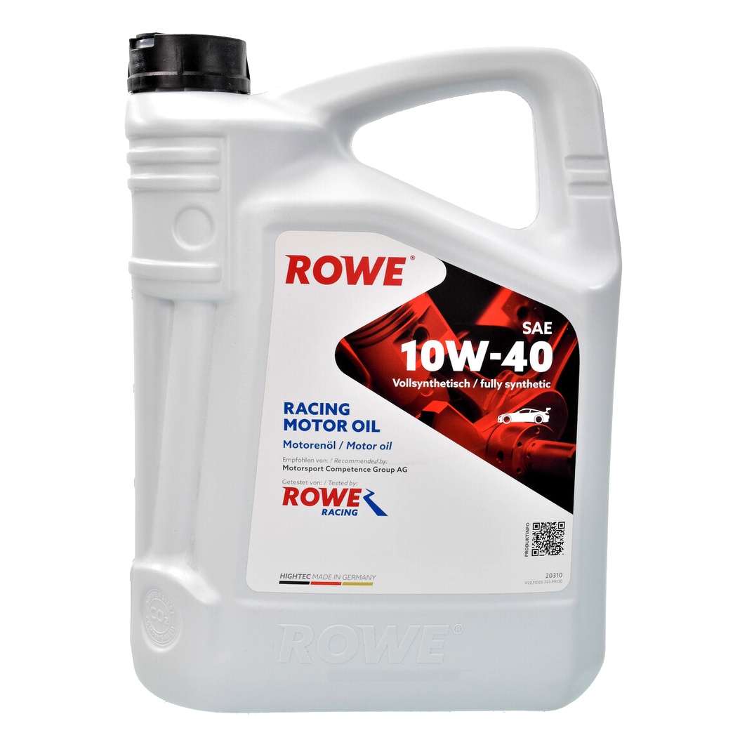 Моторное масло ROWE Racing Motor Oil 10W-40 5 л (20310005099)
