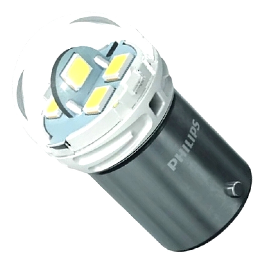 Автолампа LED (светодиодная) PHILIPS Ultinon Pro3100 R5W/R10W BA15s 1.8W 12V белая 11090CU31B2 - zapix