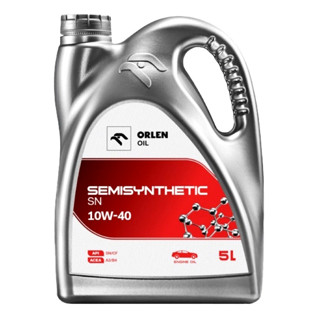 Моторна олива ORLEN Semisynthetic 10W-40 5 л (QFO894B50S) - zapix