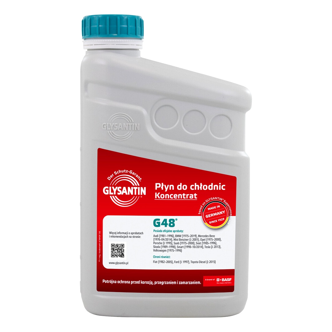 Концентрат антифризу GLYSANTIN G48 синьо-зелений G11 1 л (GLY481398) - zapix