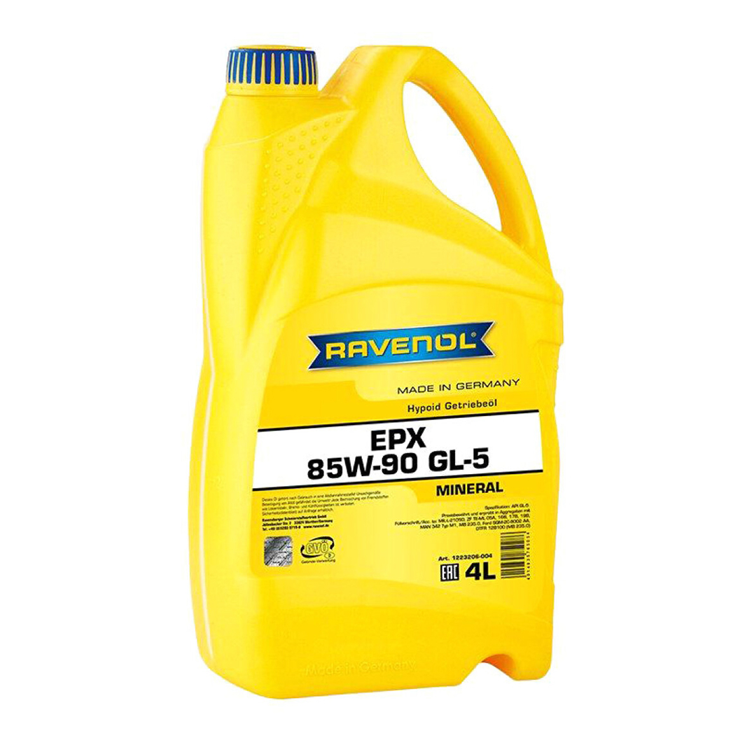 Трансмиссионное масло RAVENOL EPX GL-5 85W-90 4 л 1223206004 - zapix
