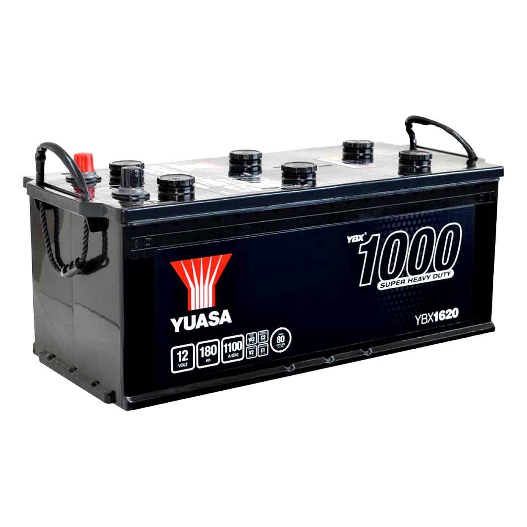Акумулятор YUASA YBX 1000 Super Heavy Duty 12V 180Ah 1100A L+ YBX1620 - zapix