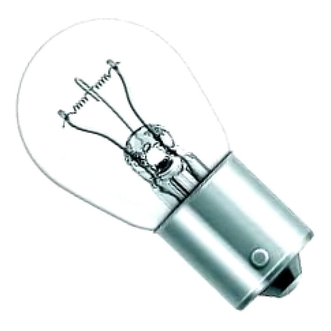 Автолампа розжарювання OSRAM P21W BA15s 28W 24V прозора 7511TSP - zapix