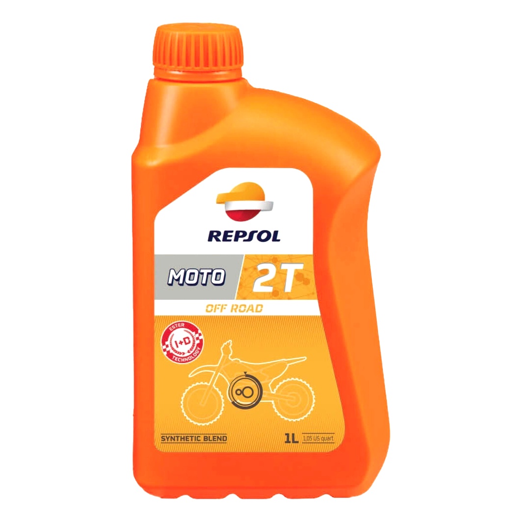 Моторное масло REPSOL Moto Off Road 2T полусинтетическое 1 л RP147Z51 - zapix