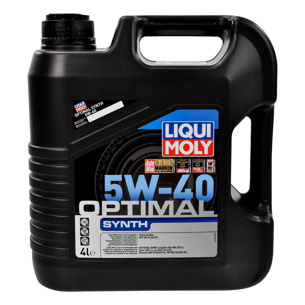 Моторна олива LIQUI MOLY Optimal Synth 5W-40 4 л (3926) - zapix