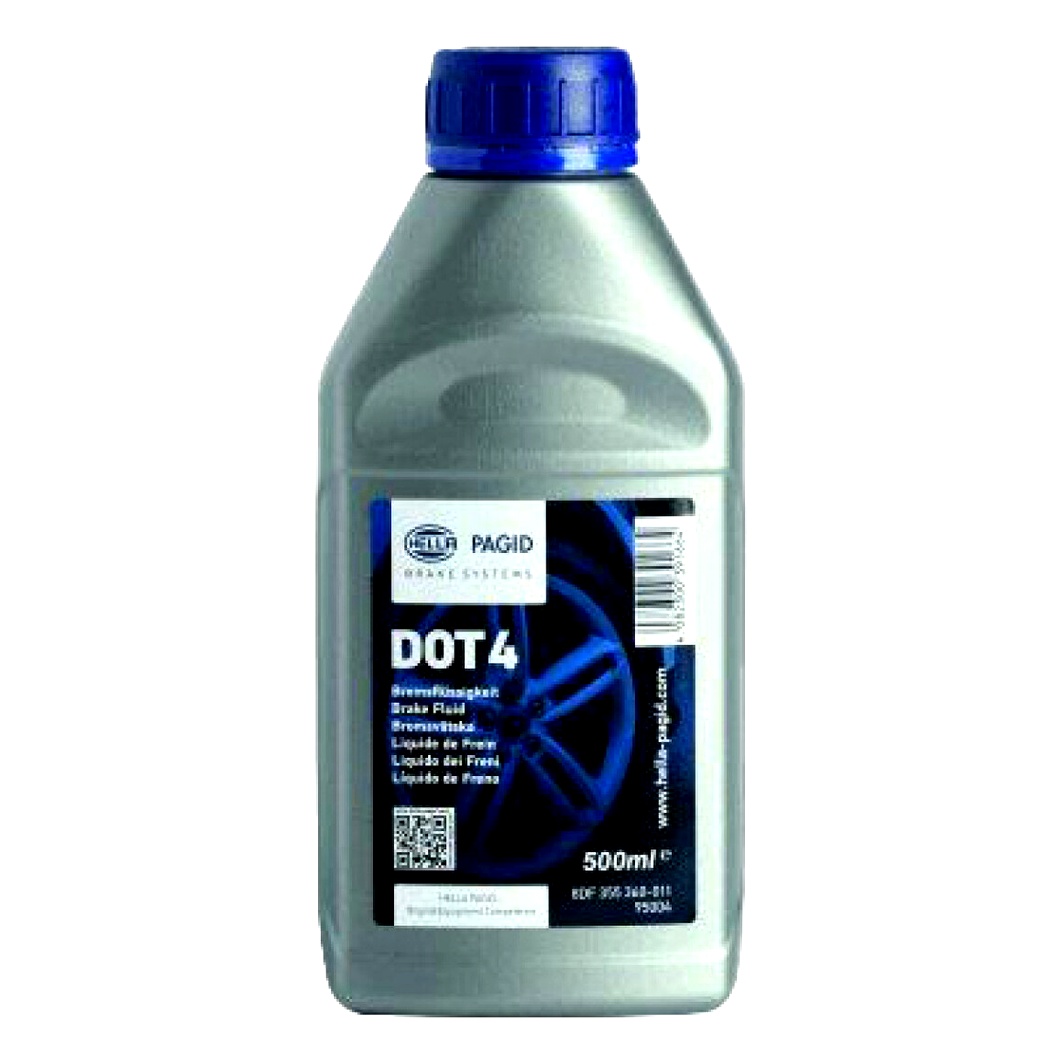 Гальмівна рідина HELLA PAGID DOT 4 пластик 0.5 л 8DF355360011 - zapix
