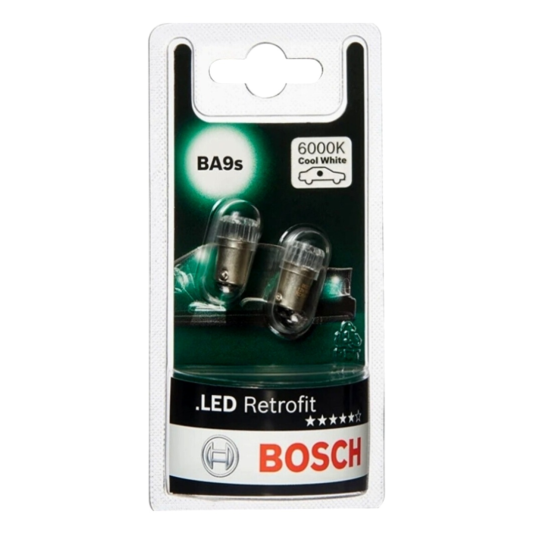Автолампа LED (світлодіодна) BOSCH Retrofit LED T4W BA9s 1W 12V 1987301513 - zapix