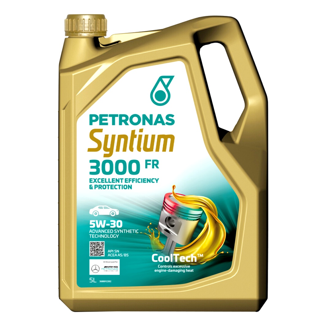 Моторна олива PETRONAS Syntium 3000 FR 5W-30 5 л (70260M12EU) - zapix