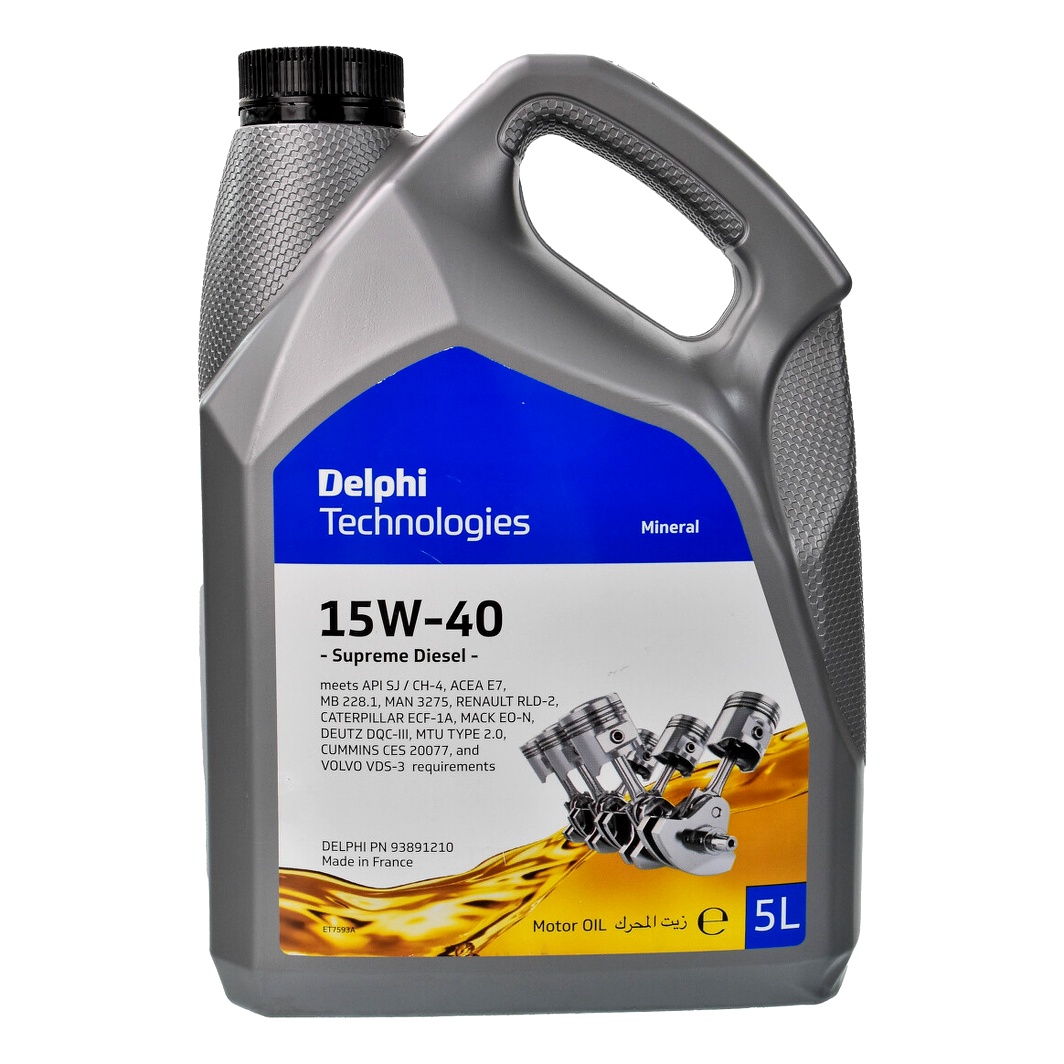 Моторна олива DELPHI Supreme Diesel 15W-40 5 л (93891210) - zapix