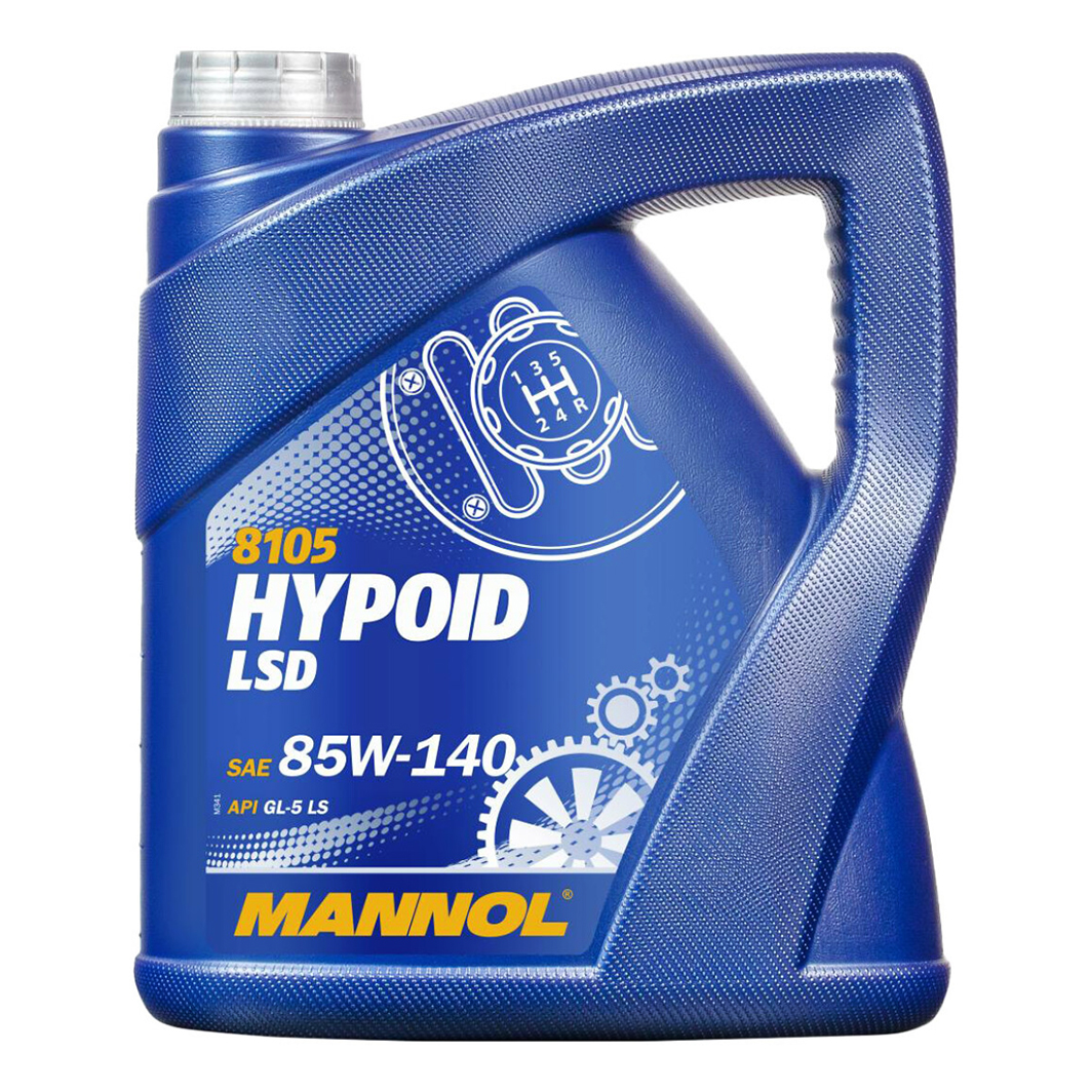 Трансмиссионное масло MANNOL Hypoid LSD GL-5 LS 85W-140 4 л MN81054 - zapix