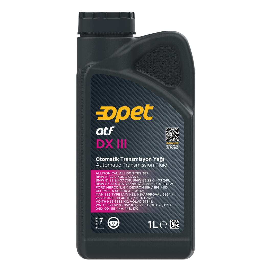 Трансмісійна олива OPET ATF DX III 1 л 601223754 - zapix